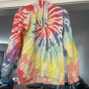 Ivory Ella tie-dye hooded sweatshirt size M